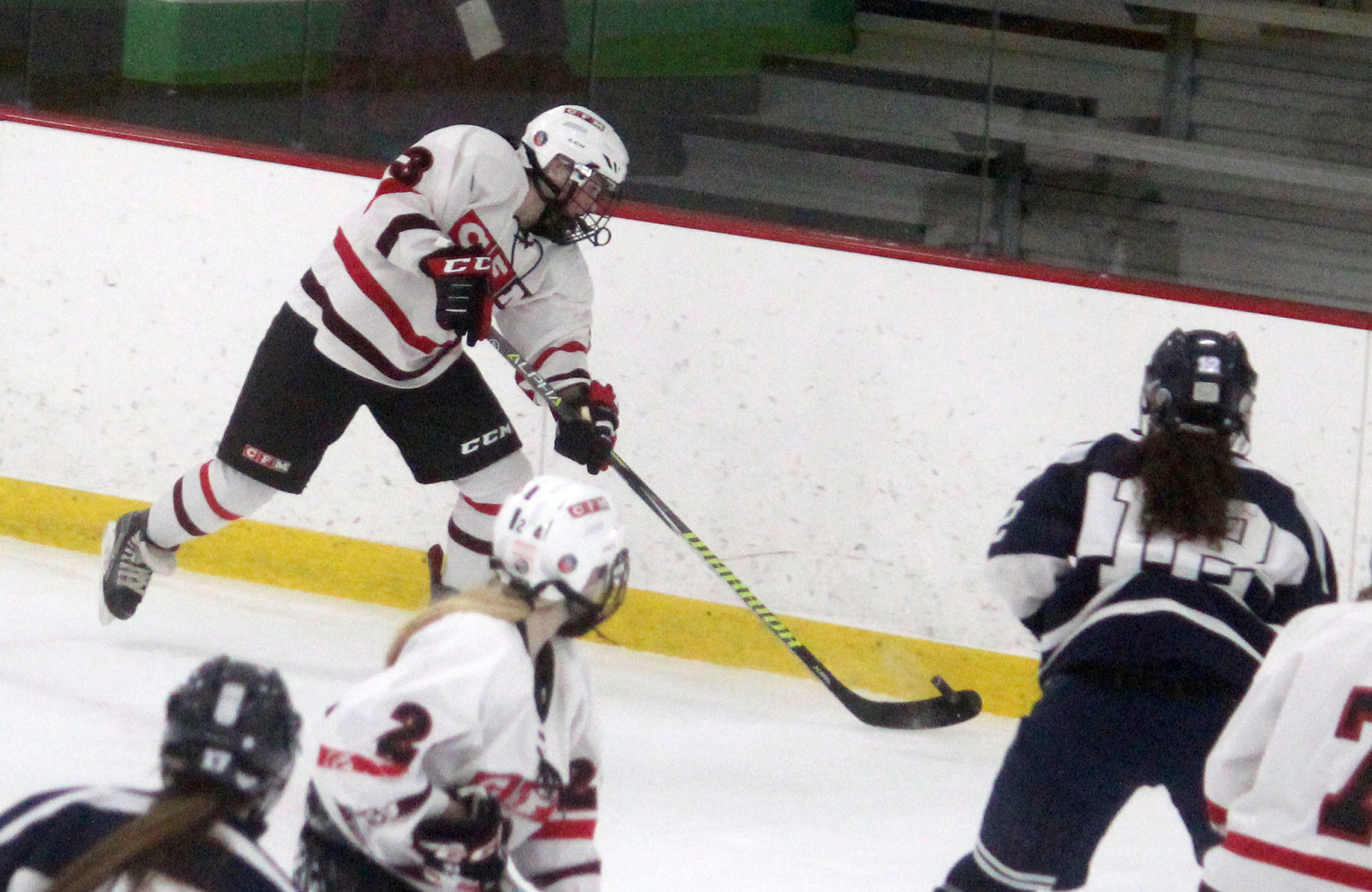 Hudson at Chi-Hi/Menomonie girls hockey 1-10-19